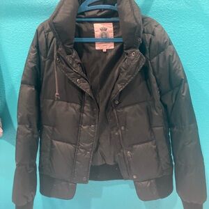 Juicy Couture Black Puffer Jacket